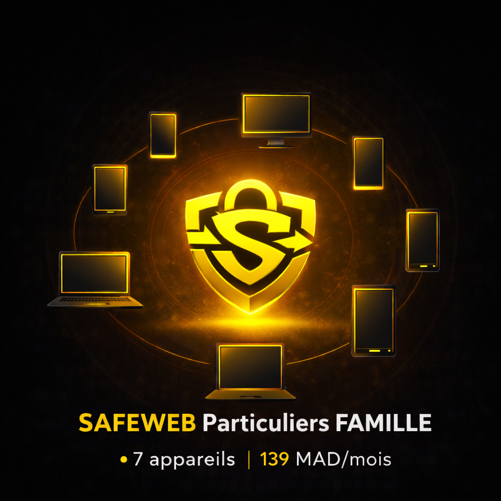 SAFEWEB Famille — 7 appareils